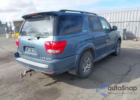 2005 Toyota Sequoia Limited V8 z USA, uszkodzony, nr VIN 5TDBT48A05S257068